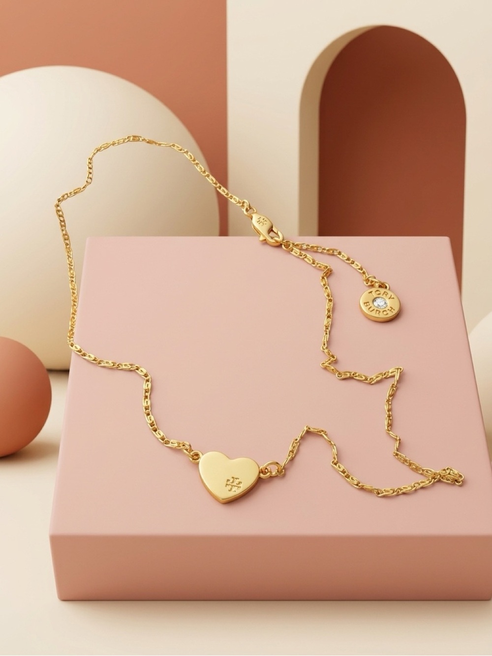 Tory Burch Gold Heart necklace